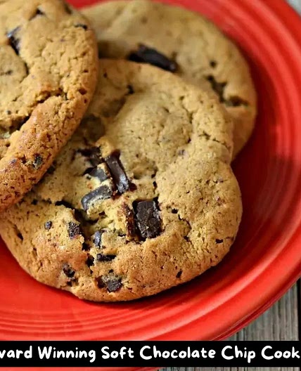 The Best Award Winning Soft Chocolate Chip Cookies Recipe