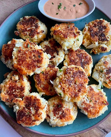 Cheesy Cauliflower Florets