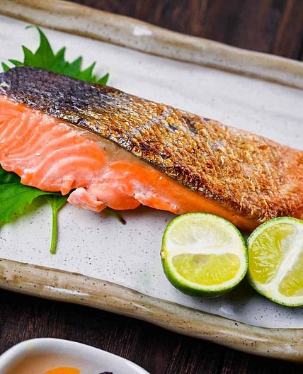 Shiozake (Japanese Salted Breakfast Salmon)