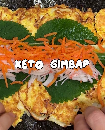 KETO gimbap for summer body