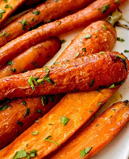Sweet oven carrots