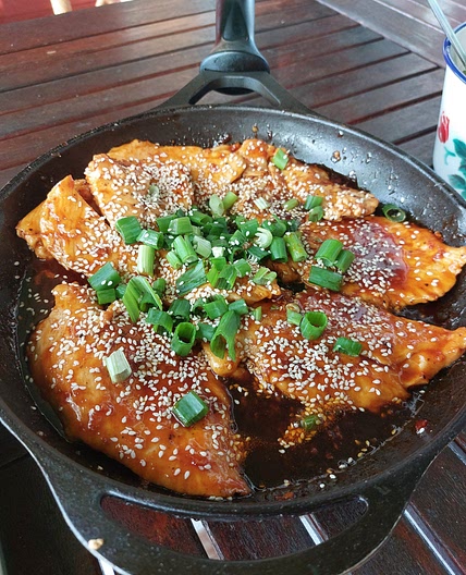 Korean style chicken