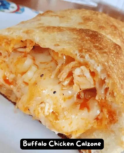 The Best Buffalo Chicken Calzone Recipe