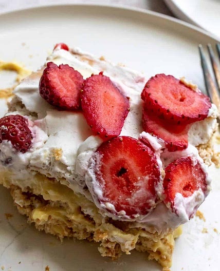 Vegan Graham Cracker Icebox Cake