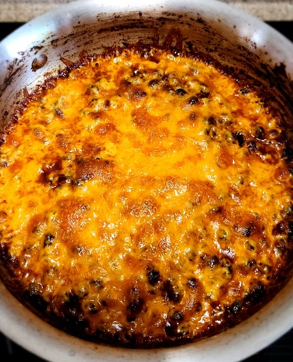 Cheesy, Spicy Black Bean Bake