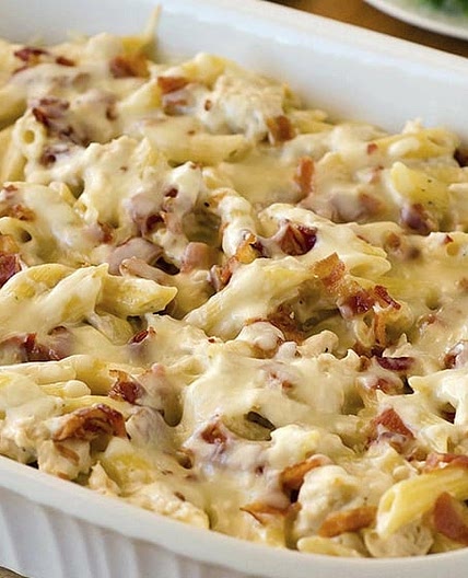 Chicken Bacon Ranch Casserole