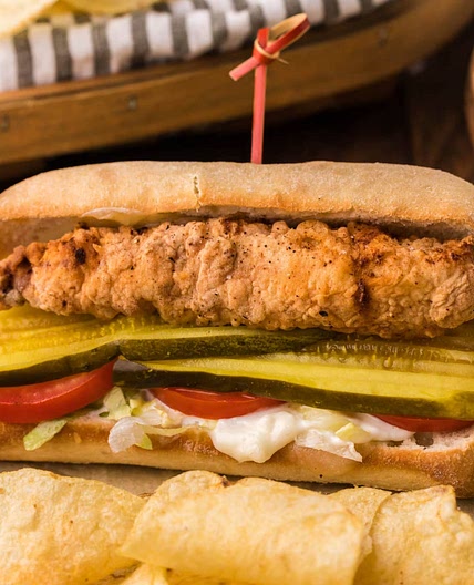 Chicken Po’ Boy