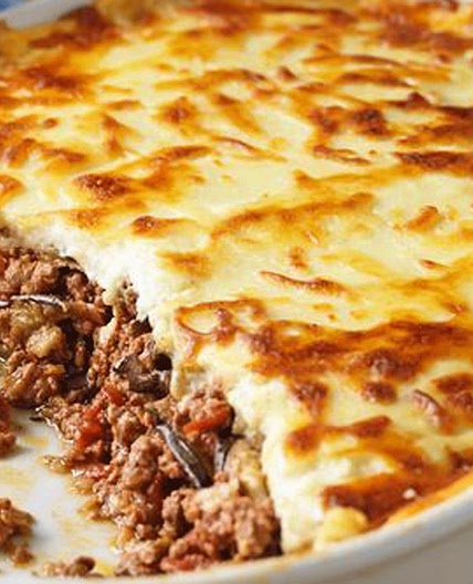 Classic moussaka recipe