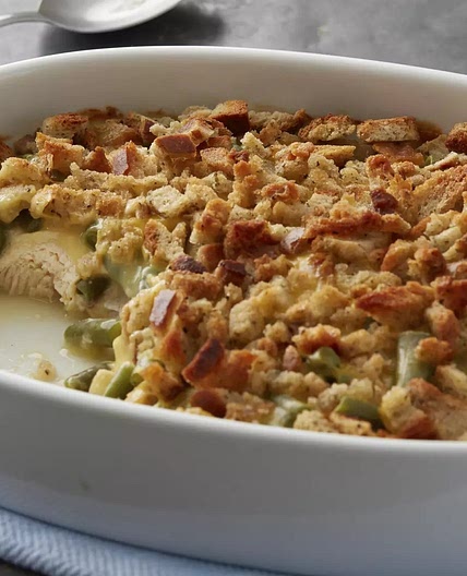Green Bean and Chicken Casserole