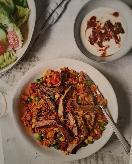 Peri Peri Steak with Rice SE AF P100