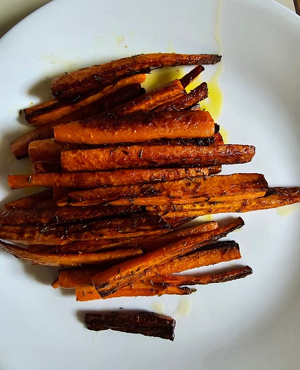 Stovetop "Roasted" Carrots