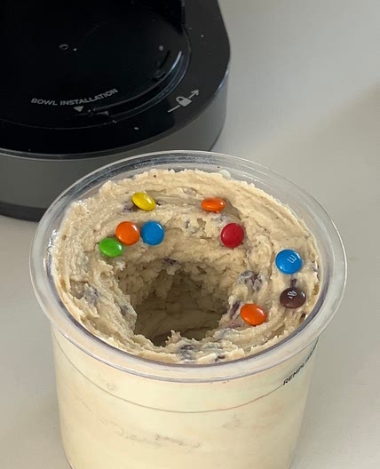 High protein M&M McFurry