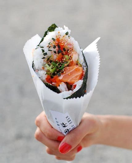 Temaki Sushi met Gerookte Zalm😍