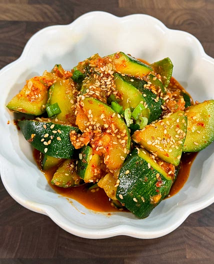 How to Cook Easy Korean Zucchini Side Dish In 5 Minutes!