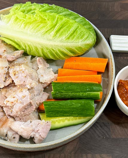 Easy and Quick Microwave Korean Pork Belly Slices Recipe In 10 Minutes