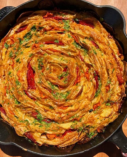 Breakfast Veggie Crinkle Cake - Carolina Gelen