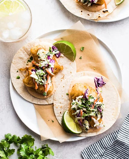 Dan’s Basa Tacos with Avocado Crema