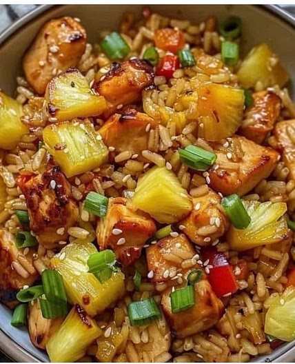 Pineapple Chicken and Rice
