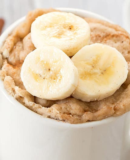 Banana bread mug cake 