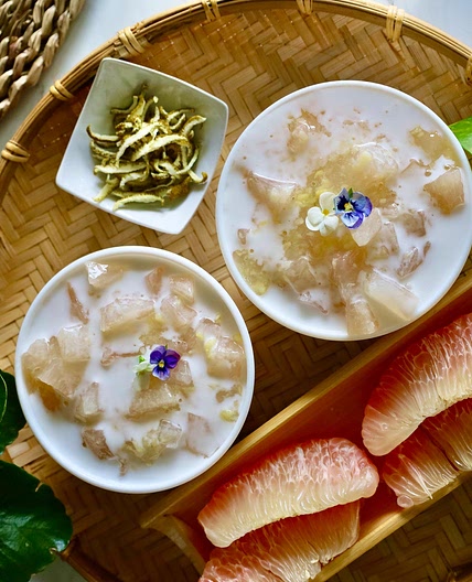 Che Buoi Recipe (Vietnamese Pomelo Sweet Soup)