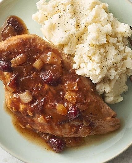 Slow-Cooker Cranberry Glazed Chicken