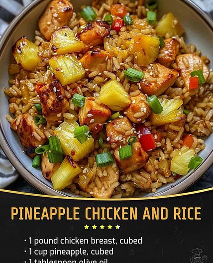 Pineapple Chicken and Rice