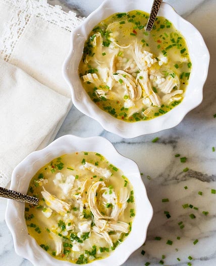 Greek Lemon Chicken Soup