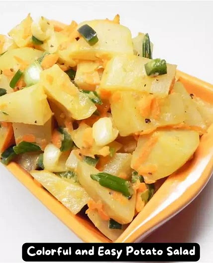 The Best Colorful and Easy Potato Salad Recipe