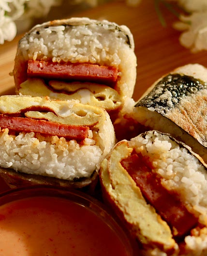 Crispy Spam Musubi