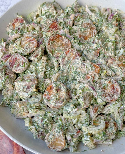Roasted Herb Potato Salad 