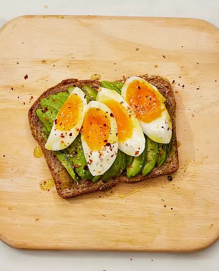 Avocado Toast with Jammy Eggs
