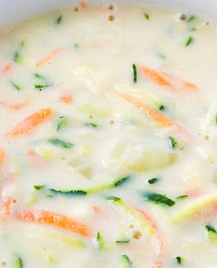 Creamy Zucchini Carrot Soup