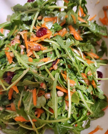 Orange & Ginger Arugula Salad