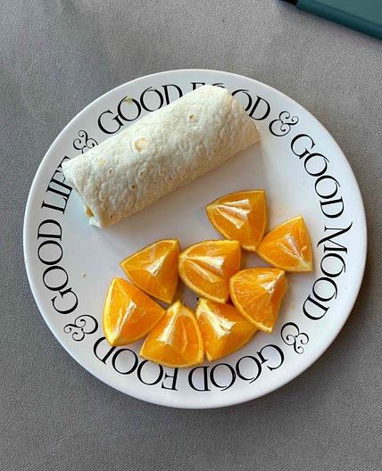 Lentil breakfast burritos