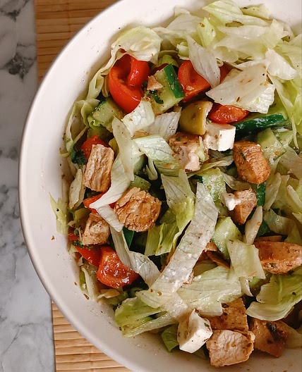 Mediterranean Chicken Salad