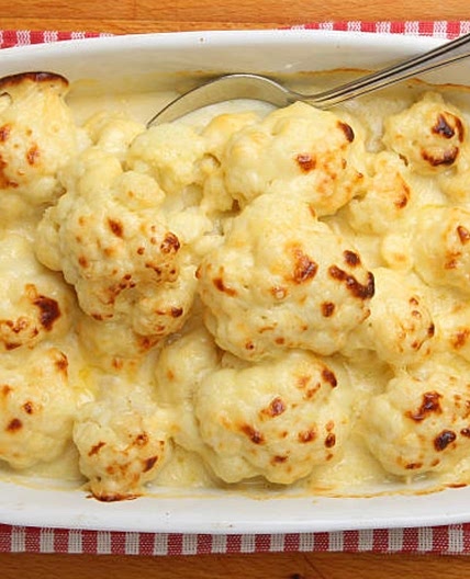 Cauliflower Au Gratin