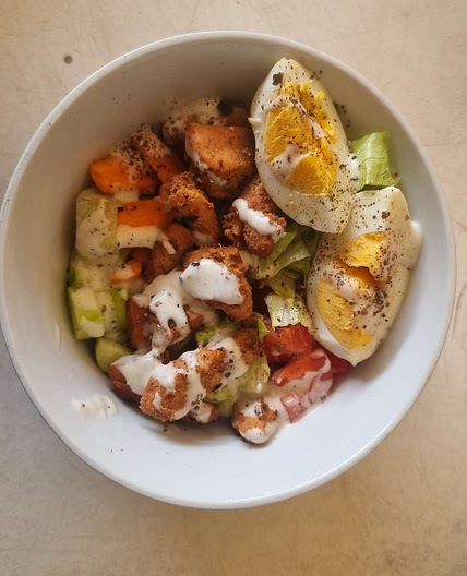 Healthy chicken salad