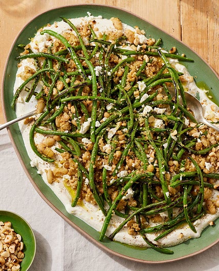 Jamie's charred summer veg
