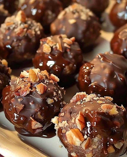 Chocolate Pecan Pie Balls