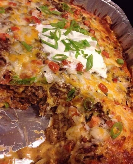 Walking Taco Casserole