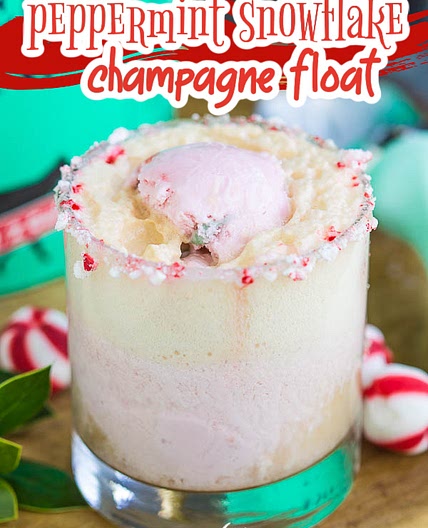 PEPPERMINT SNOWFLAKE COCTAIL