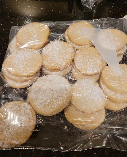 Scottish shortbread cookies