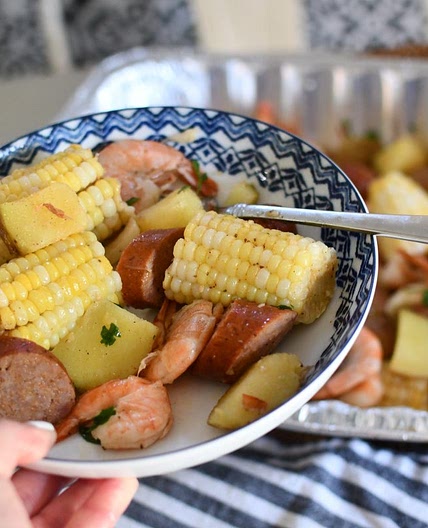 Sheet Pan Shrimp Boil