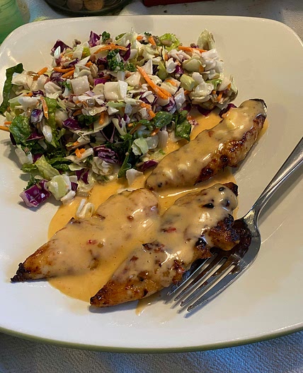 Bang Bang Chicken (no ingredients)