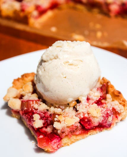 Strawberry Rhubarb Tart
