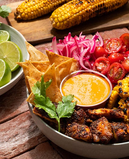 Mexican Chicken Salad Bowl