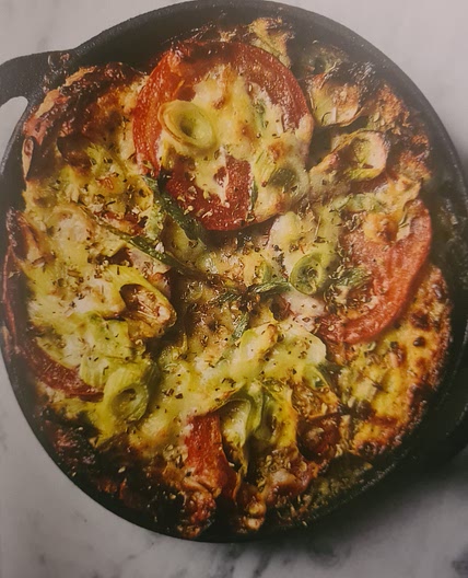 Welsh Rarebit & Tomato Pie