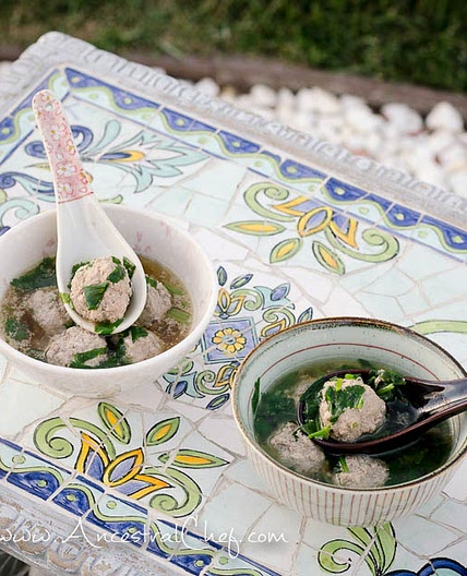 Chinese Meatball Soup Recipe