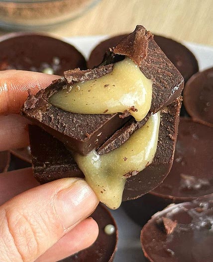homemade caramel chocolates 🔥