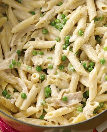 One-Pot Chicken Alfredo Penne